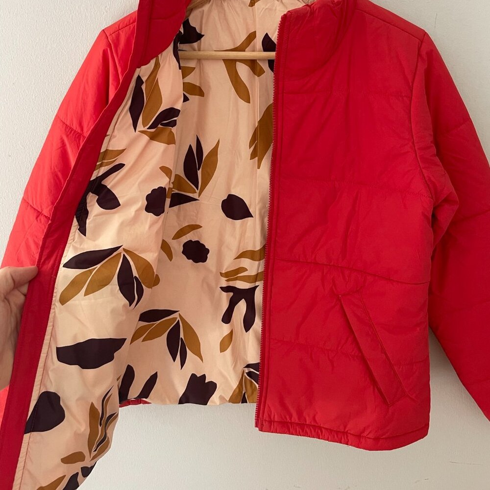 Women's REI Lined Puffer Coat - Size Small